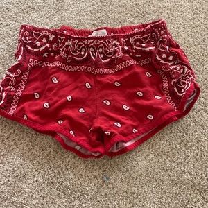 Bandana shorts